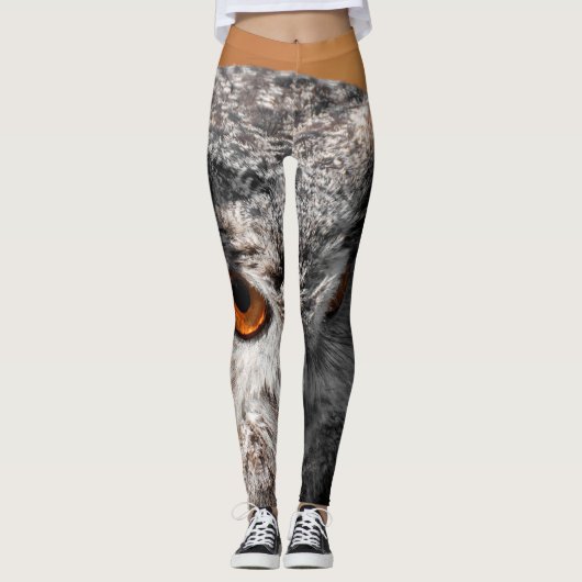 Owl Stare Leggings (Voorkant)