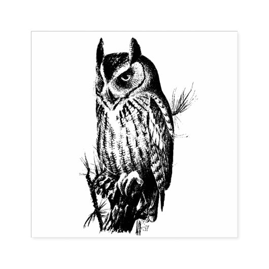 Owl | Stempel (Afrduk)