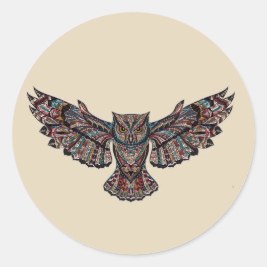Owl Sticker (Voorkant)