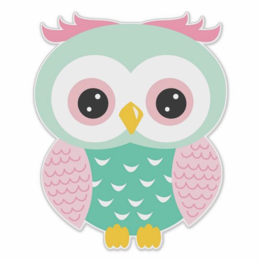 Owl Sticker (Voorkant)