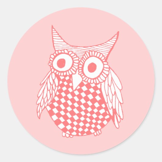 Owl Sticker (Voorkant)