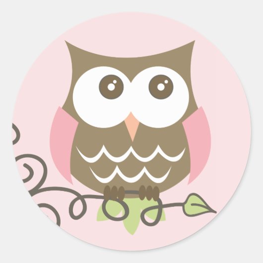 Owl Sticker (Voorkant)