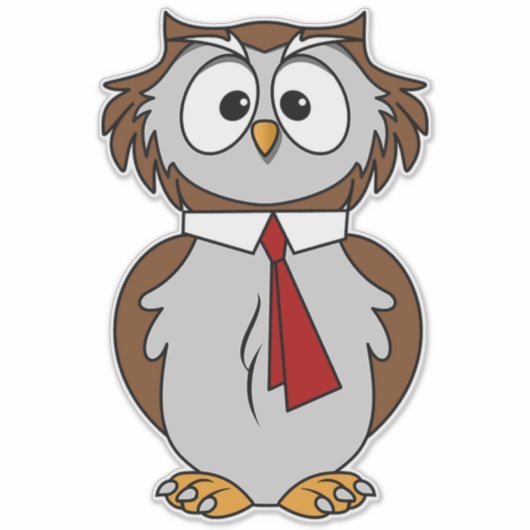 Owl Sticker (Voorkant)