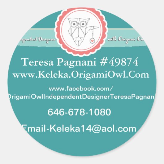 Owl Sticker (Voorkant)