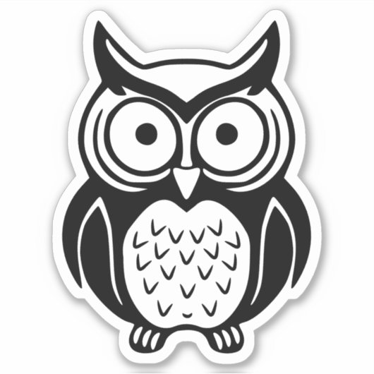 Owl Sticker (Voorkant)