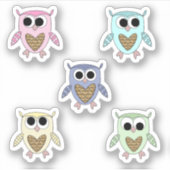 Owl Stickers (Voorkant)