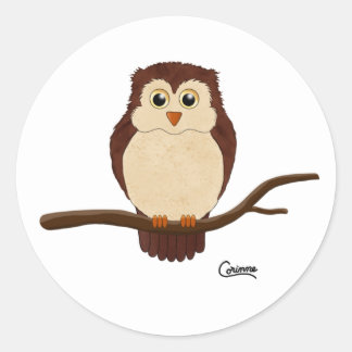 Owl - Stickers voor enveloppen
