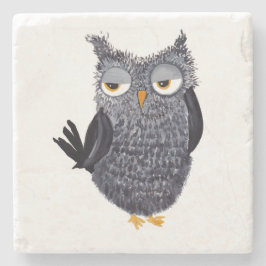 Owl Stone Onderzetter