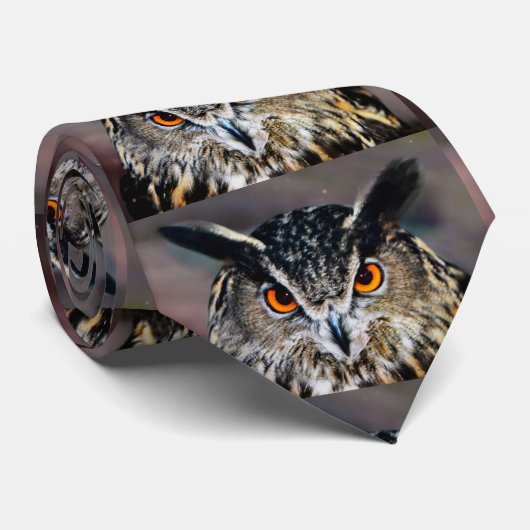 Owl Stropdas (Opgerold)