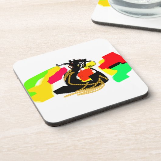 Owl style nice bier onderzetter (Linkerzijde)