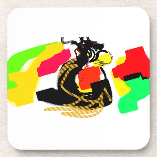 Owl style nice bier onderzetter (Voorkant)