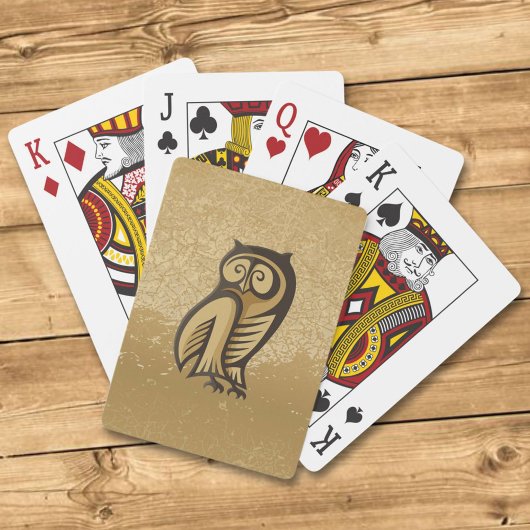 Owl-symbool Speelkaarten