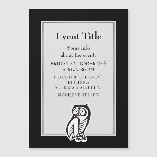 Owl Symbool White (Voorkant)