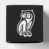 Owl Symbool White Bedankdoosjes (Bovenkant)