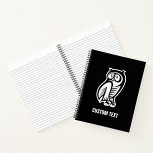 Owl Symbool White Notitieboek