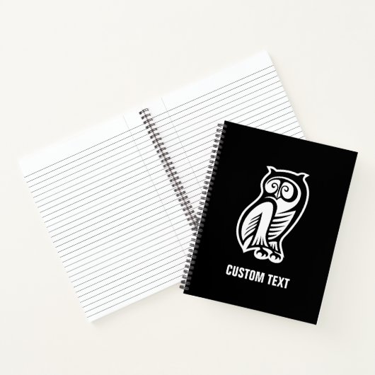 Owl Symbool White Notitieboek (Binnen)