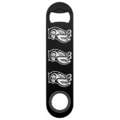 Owl Symbool White Speed Flessenopener (Voorkant)