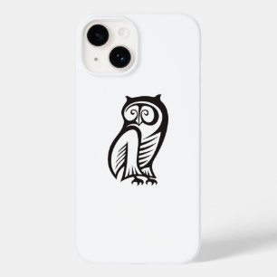Owl Symbool zwart Case-Mate iPhone 14 Hoesje