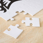 Owl Symbool zwart Legpuzzel (Zijkant)