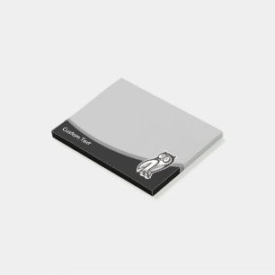 Owl Symbool zwart Post-it® Notes