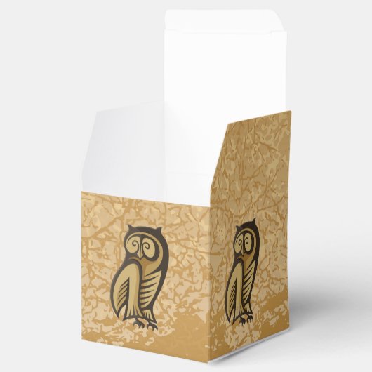 Owl Symboolkleur Bedankdoosjes (Geopend)