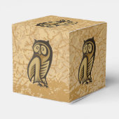 Owl Symboolkleur Bedankdoosjes (Achterkant)
