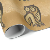 Owl Symboolkleur Cadeaupapier (Rol Hoek)