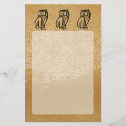 Owl Symboolkleur Flyer (Voorkant)