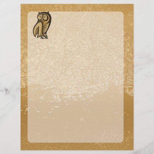 Owl Symboolkleur Flyer (Voorkant)