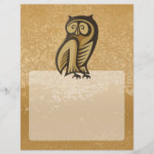 Owl Symboolkleur Flyer (Achterkant)
