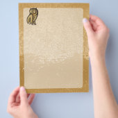 Owl Symboolkleur Flyer (Hand)