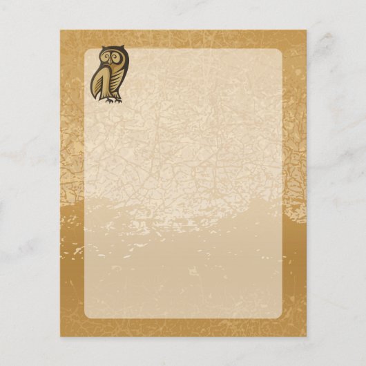 Owl Symboolkleur Flyer (Voorkant)