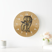 Owl Symboolkleur Grote Klok (Huis)