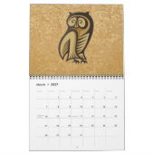 Owl Symboolkleur Kalender (Mar 2027)