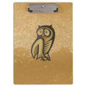 Owl Symboolkleur Klembord (Voorkant)