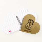 Owl Symboolkleur Notitieboek (Binnen)