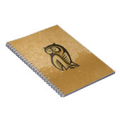 Owl Symboolkleur Notitieboek (Rechterzijde)