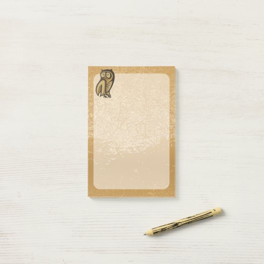 Owl Symboolkleur Post-it® Notes (Op bureau)