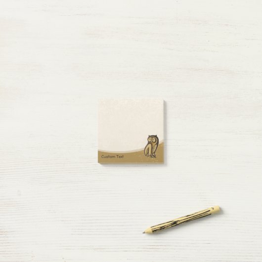 Owl Symboolkleur Post-it® Notes (Op bureau)