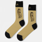Owl Symboolkleursockets Sokken (Links)