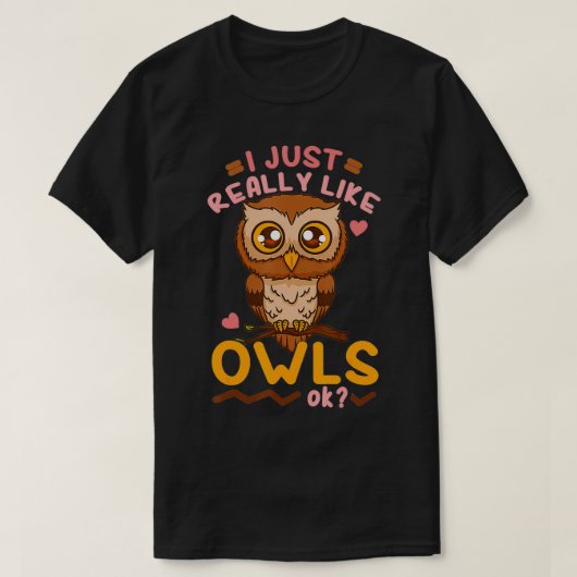 Owl T-shirt (Design voorkant)