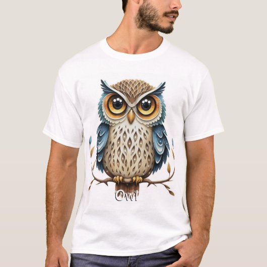 Owl T-shirt (Voorkant)