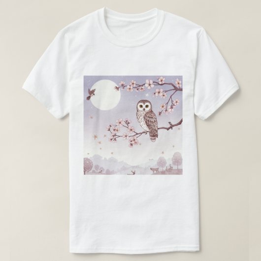 Owl T-shirt (Design voorkant)