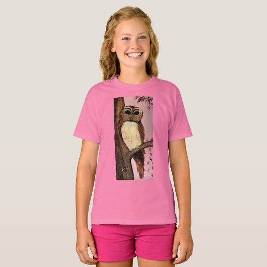 Owl T-shirt (Voorkant volledig)