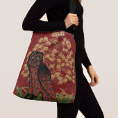 Owl Tapestry Crossbody Tas (Dichtbij)