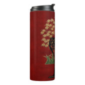 Owl Tapestry Thermosbeker (Gedraaid links)
