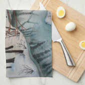Owl Tea Towel Theedoek (Quarter Fold)