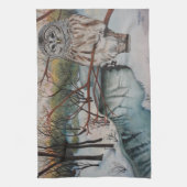 Owl Tea Towel Theedoek (Verticaal)