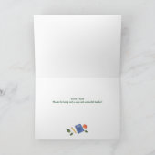 Owl Teacher Waardering Kaart (Binnen)