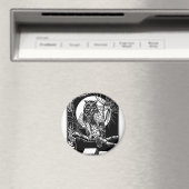 Owl Tekening Magneet (Insitu (Vaatwasser))